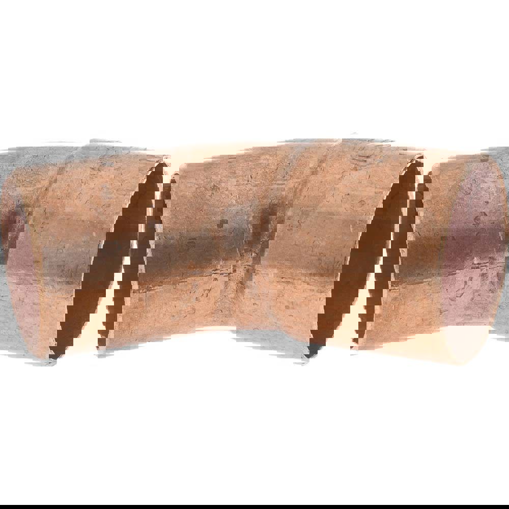 Wrot Copper Pipe 45 &deg; Elbow: 1